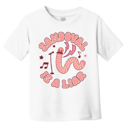 You’re A Worm With A Mustache Vanderpump Rules Scandovals Is A Liar Toddler T-Shirt