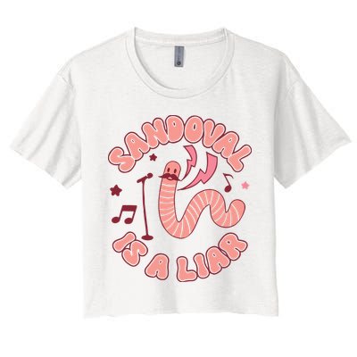 You’re A Worm With A Mustache Vanderpump Rules Scandovals Is A Liar Crop Top