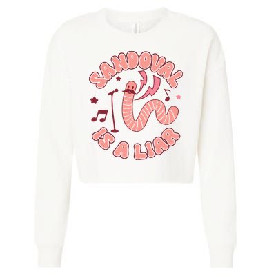 You’re A Worm With A Mustache Vanderpump Rules Scandovals Is A Liar Cropped Pullover Crew
