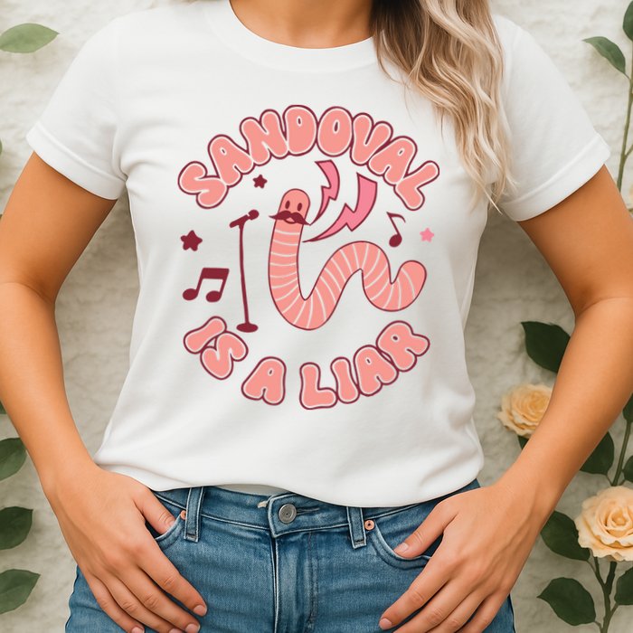 You’re A Worm With A Mustache Vanderpump Rules Scandovals Is A Liar Womens T-Shirt