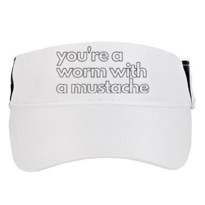 Youre A Worm With A Mustache James Kennedy Team Ariana Vanderpump Rules Lightwe Adult Drive Performance Visor