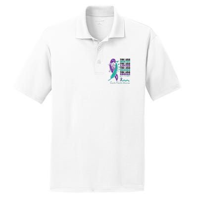 You Are Worthy You Are Loved Suicide Prevention Quote PosiCharge RacerMesh Polo