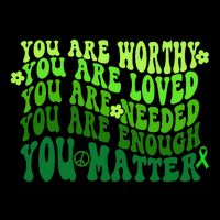 You Are Worthy Loved Needed Enough You Matter Mental Health Apron