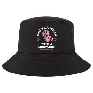 Youre A Worm With A Mustache Cool Comfort Performance Bucket Hat