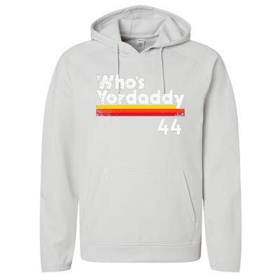 Yordan Alvarez WhoS Yordaddy Houston Baseball Performance Fleece Hoodie