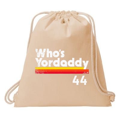 Yordan Alvarez WhoS Yordaddy Houston Baseball Drawstring Bag