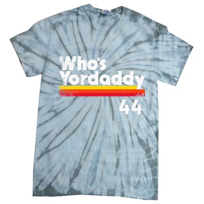 Yordan Alvarez WhoS Yordaddy Houston Baseball Tie-Dye T-Shirt