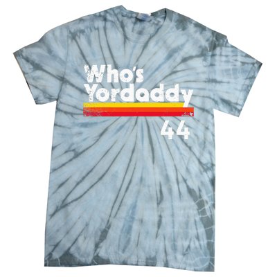 Yordan Alvarez WhoS Yordaddy Houston Baseball Tie-Dye T-Shirt