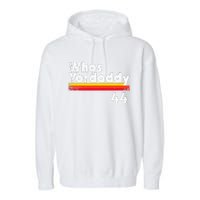 Yordan Alvarez WhoS Yordaddy Houston Baseball Garment-Dyed Fleece Hoodie