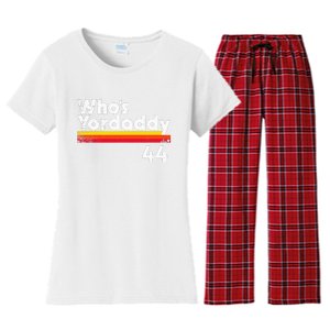 Yordan Alvarez WhoS Yordaddy Houston Baseball Women's Flannel Pajama Set