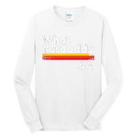 Yordan Alvarez WhoS Yordaddy Houston Baseball Tall Long Sleeve T-Shirt