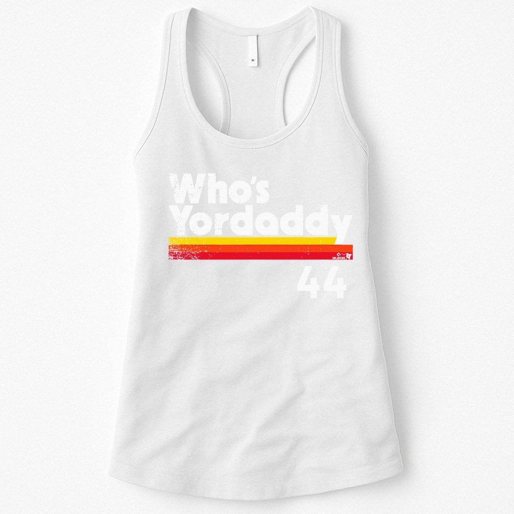Yordan Alvarez WhoS Yordaddy Houston Baseball Womens Tank Top