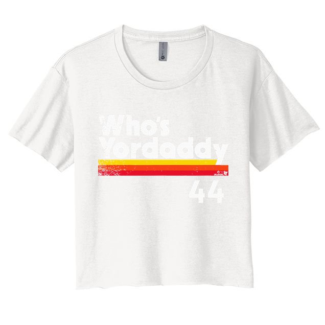 Yordan Alvarez WhoS Yordaddy Houston Baseball Crop Top