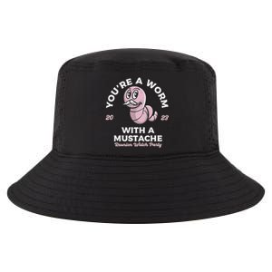 Youre A Worm With A Mustache Cool Comfort Performance Bucket Hat