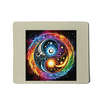 Yin And Yang Effect Mousepad