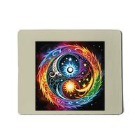 Yin And Yang Effect Mousepad