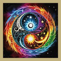 Yin And Yang Effect Mousepad