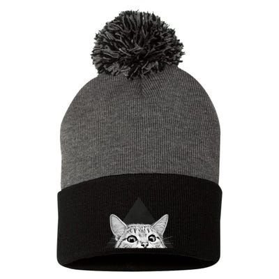 You Asleep Yet Pom Pom 12in Knit Beanie