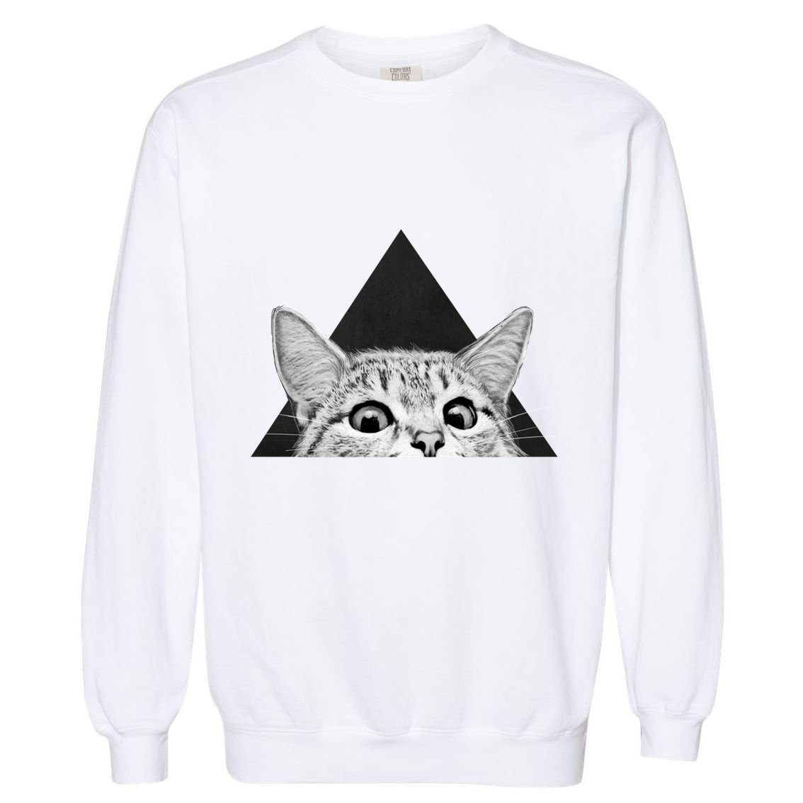You Asleep Yet Garment-Dyed Sweatshirt