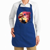 Yin And Yang Japanese Bonsai Trees Seasons Fall Spring Apron