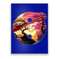 Yin And Yang Japanese Bonsai Trees Seasons Fall Spring Poster