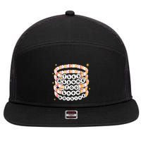 You Are Young And They Assume You Know Nothing Bracelet 7 Panel Mesh Trucker Snapback Hat