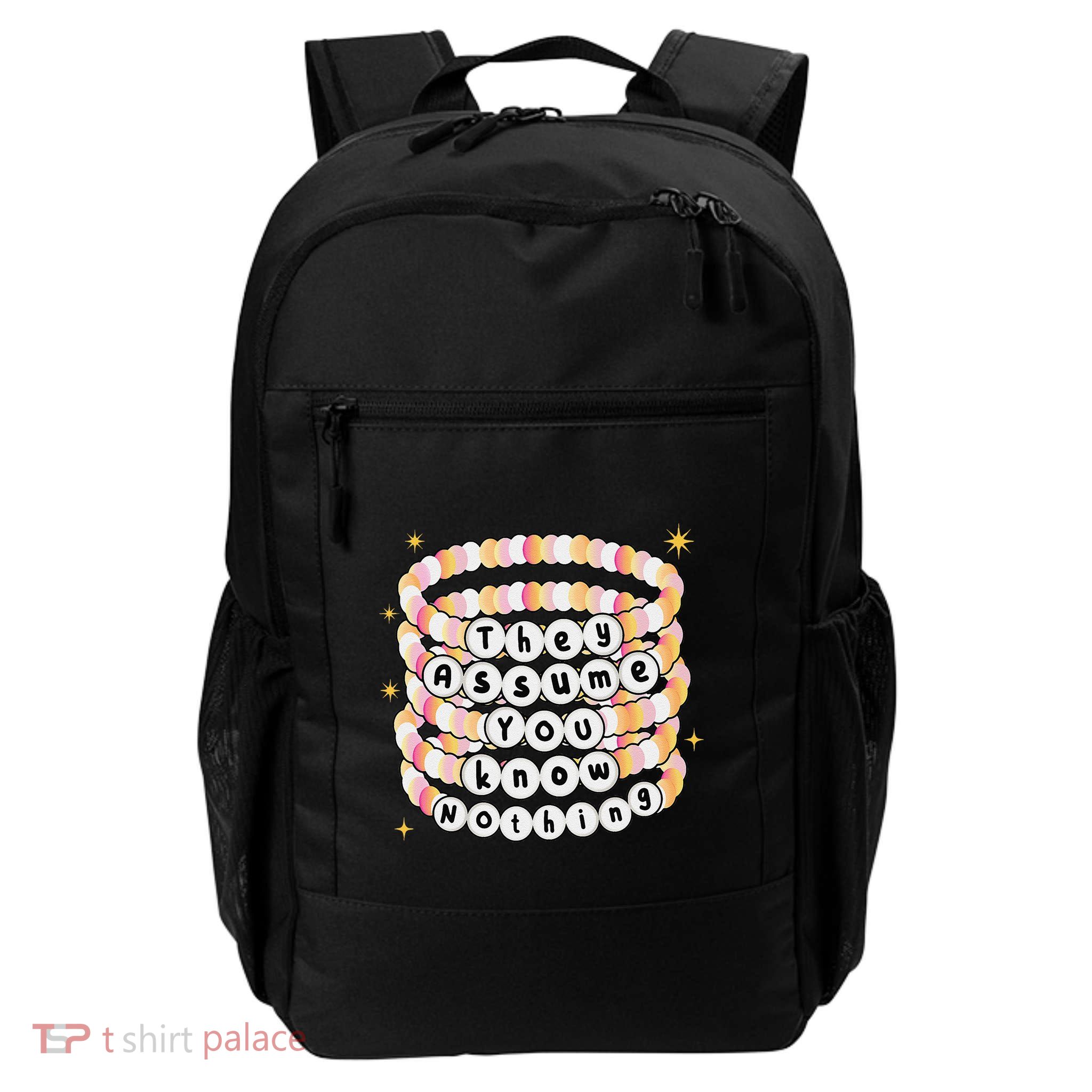 You Are Young And They Assume You Know Nothing Bracelet Backpack
