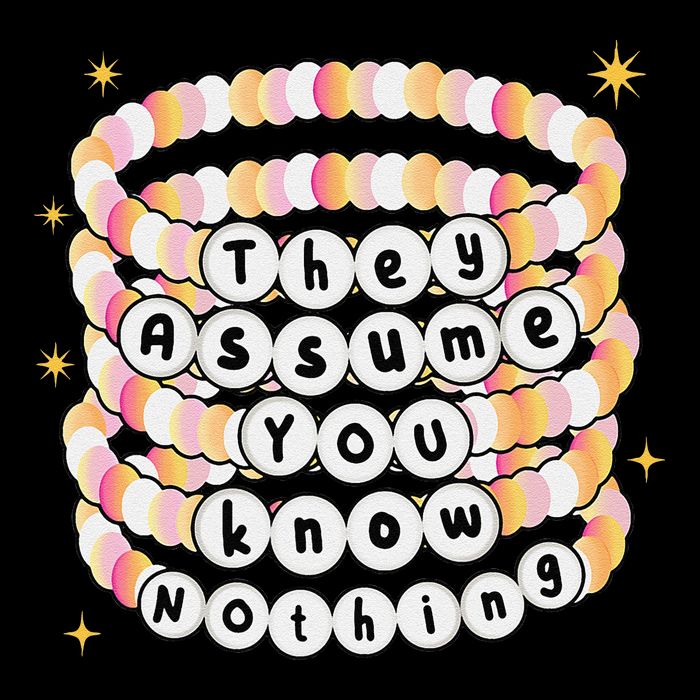 You Are Young And They Assume You Know Nothing Bracelet Womens Tank Top