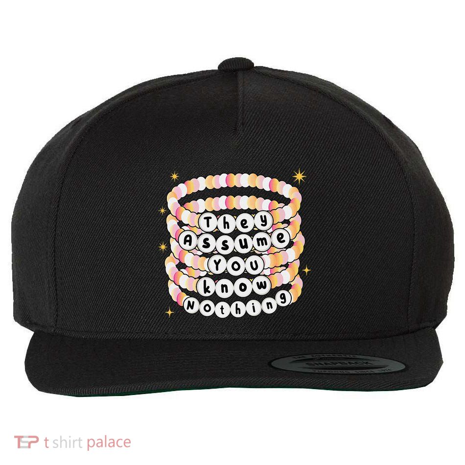 You Are Young And They Assume You Know Nothing Bracelet Wool Snapback Cap