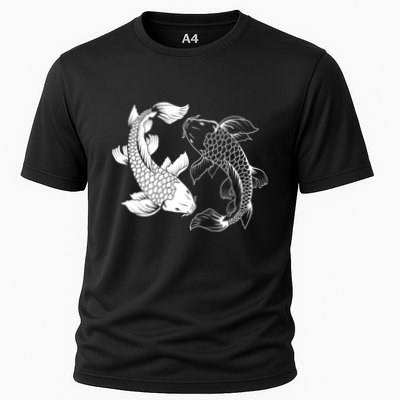 Yin And Yang Japanese Koi Fish Performance Shirt