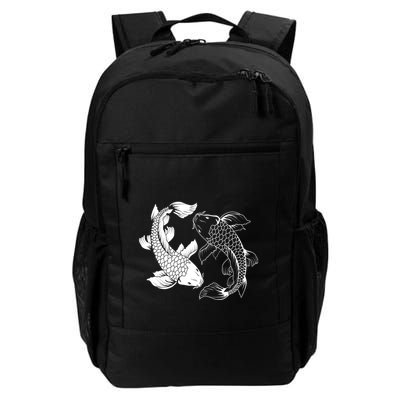 Yin And Yang Japanese Koi Fish Backpack
