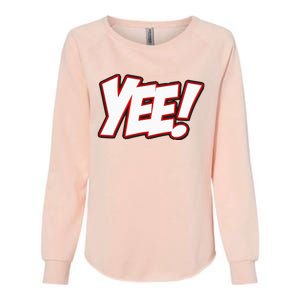 Yee! Bay Area Hyphy Womens California Wash Sweatshirt