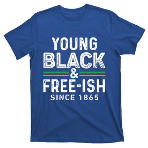 Young Black African Black History Month Freeish Funny Gift T-Shirt