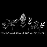 You Belong Among The Wildflowers 16 in Basic Backpack