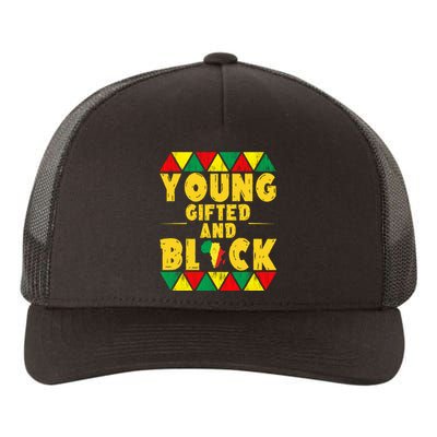 Young Black And Gifted Yupoong Adult 5-Panel Trucker Hat