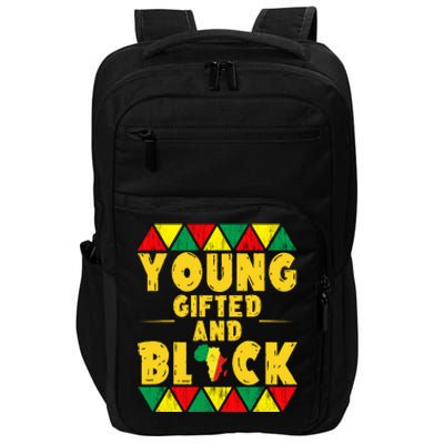 Young Black And Gifted Impact Tech Backpack