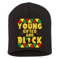 Young Black And Gifted Short Acrylic Beanie