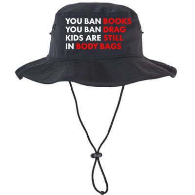 You Ban Books You Ban Drag Are Still In Body Bags Bucket Hat