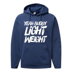 Yeah Buddy Bodybuilding Training Gym Fitness Performance Fleece Hoodie