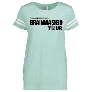 YouRe Being Brainwashed Enza Ladies Jersey Football T-Shirt