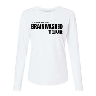 YouRe Being Brainwashed Womens Cotton Relaxed Long Sleeve T-Shirt