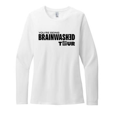 YouRe Being Brainwashed Womens CVC Long Sleeve Shirt