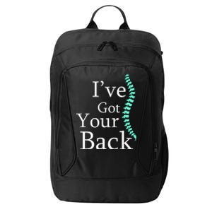 Your Back Chiropractor Gift City Backpack