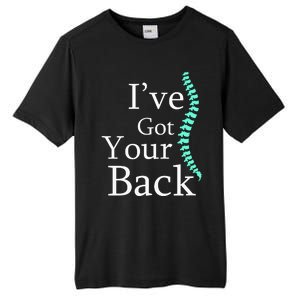 Your Back Chiropractor Gift Tall Fusion ChromaSoft Performance T-Shirt