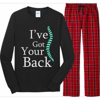 Your Back Chiropractor Gift Long Sleeve Pajama Set