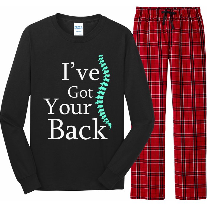 Your Back Chiropractor Gift Long Sleeve Pajama Set