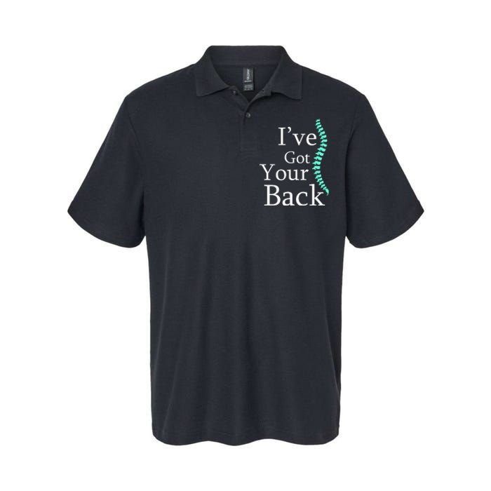 Your Back Chiropractor Gift Softstyle Adult Sport Polo