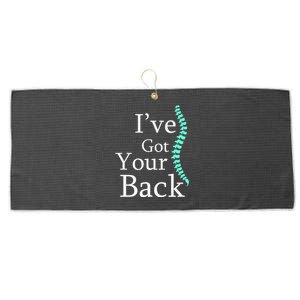 Your Back Chiropractor Gift Large Microfiber Waffle Golf Towel