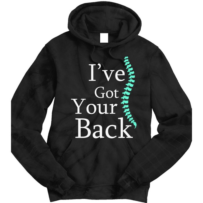 Your Back Chiropractor Gift Tie Dye Hoodie