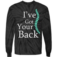 Your Back Chiropractor Gift Tie-Dye Long Sleeve Shirt